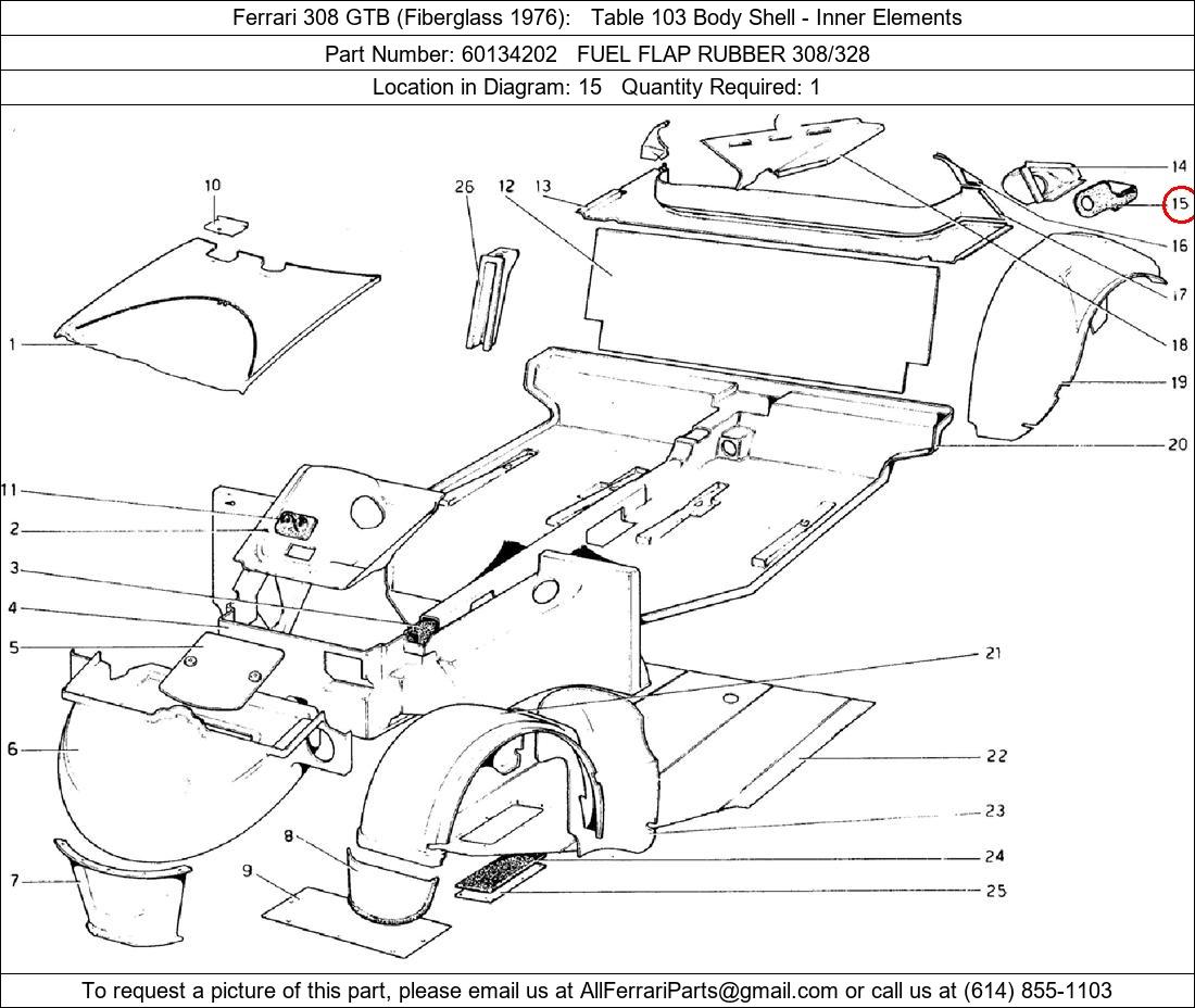 Ferrari Part 60134202