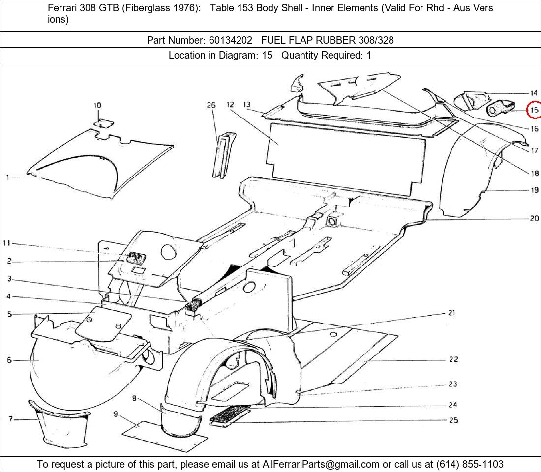 Ferrari Part 60134202