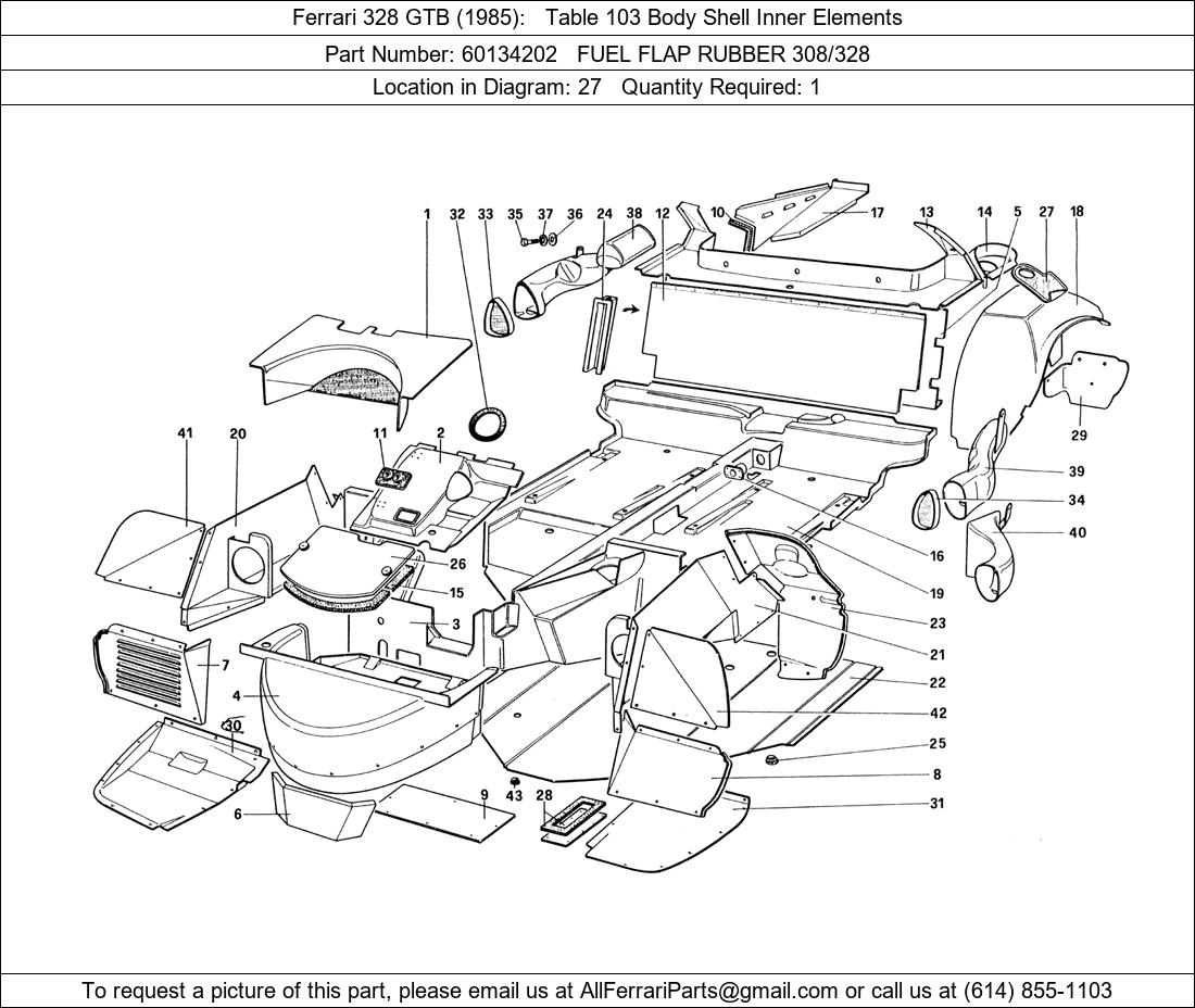 Ferrari Part 60134202