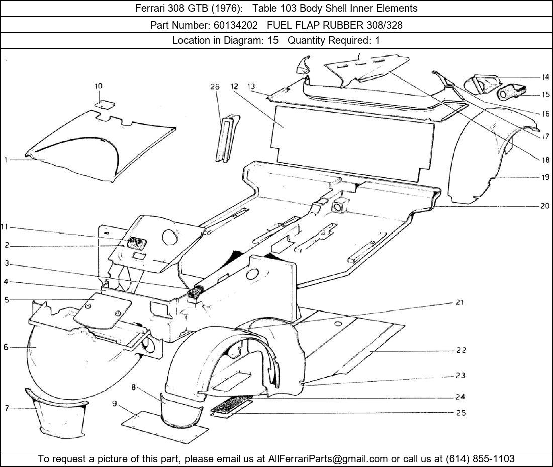 Ferrari Part 60134202