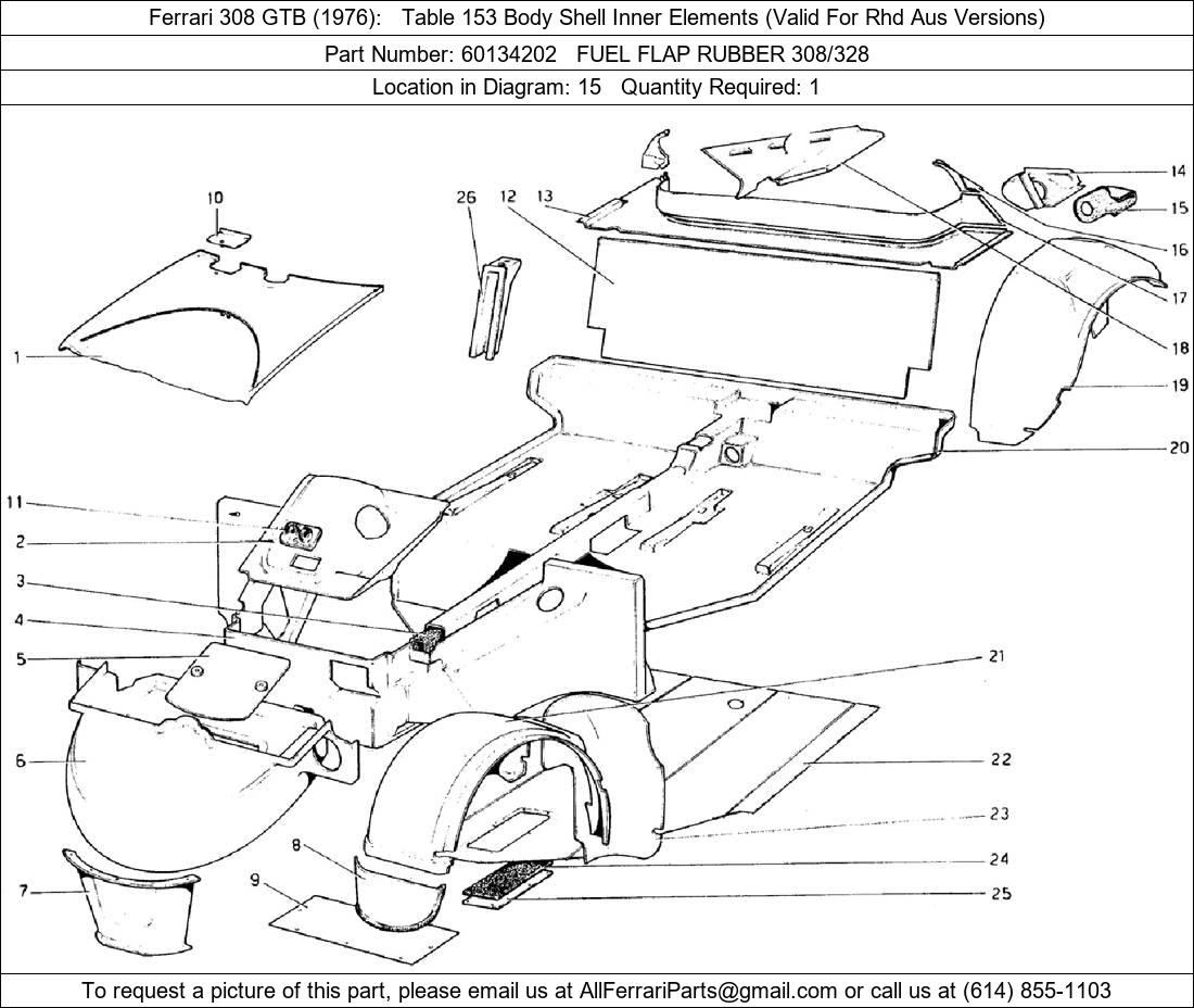 Ferrari Part 60134202