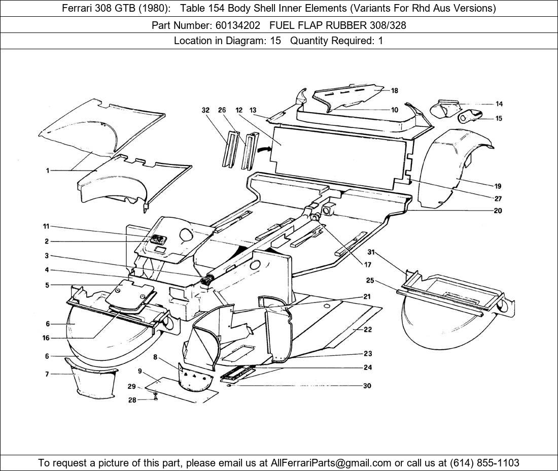 Ferrari Part 60134202