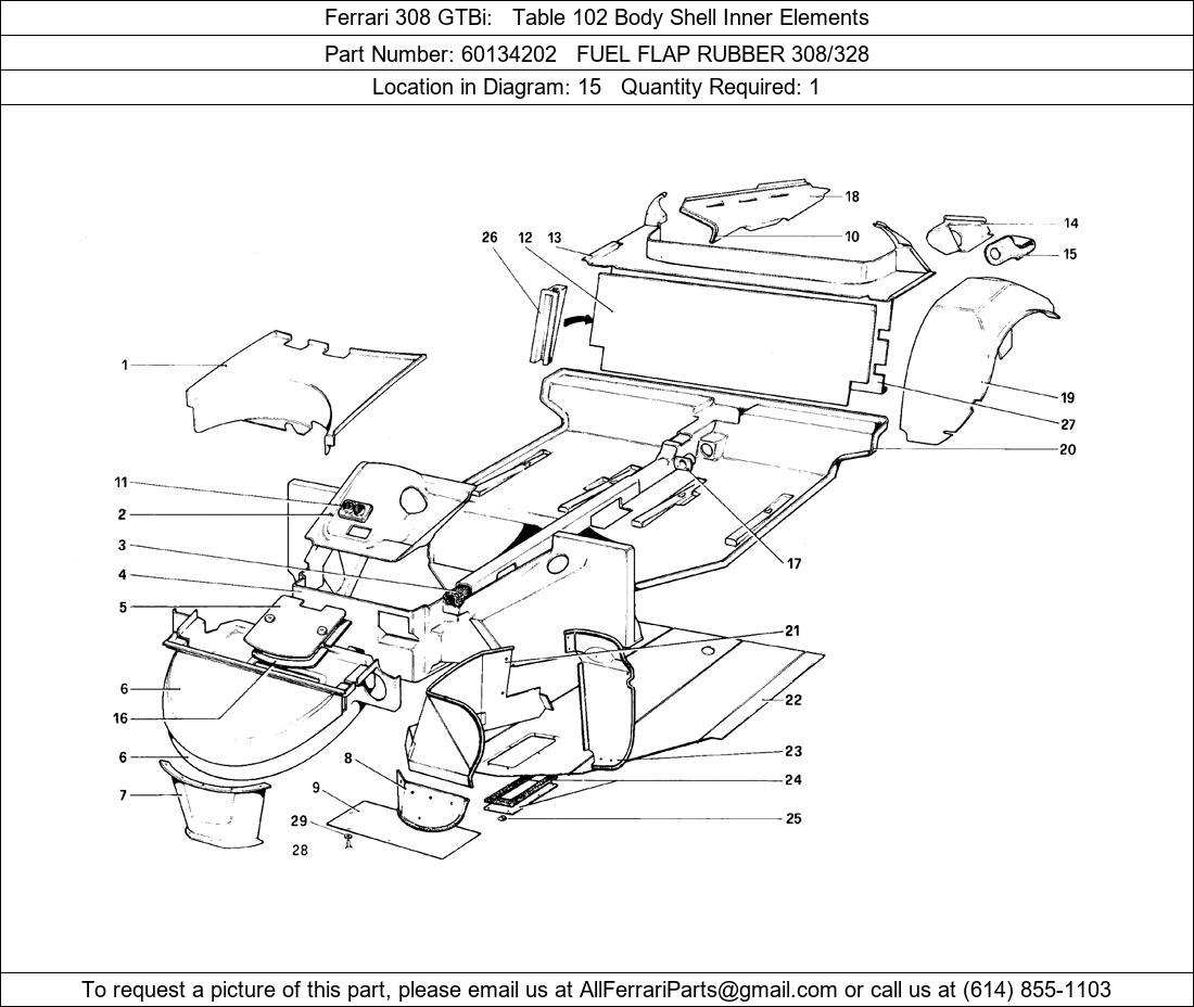 Ferrari Part 60134202