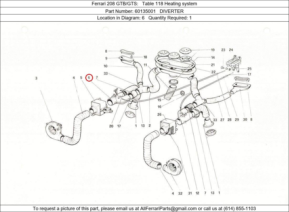 Ferrari Part 60135001