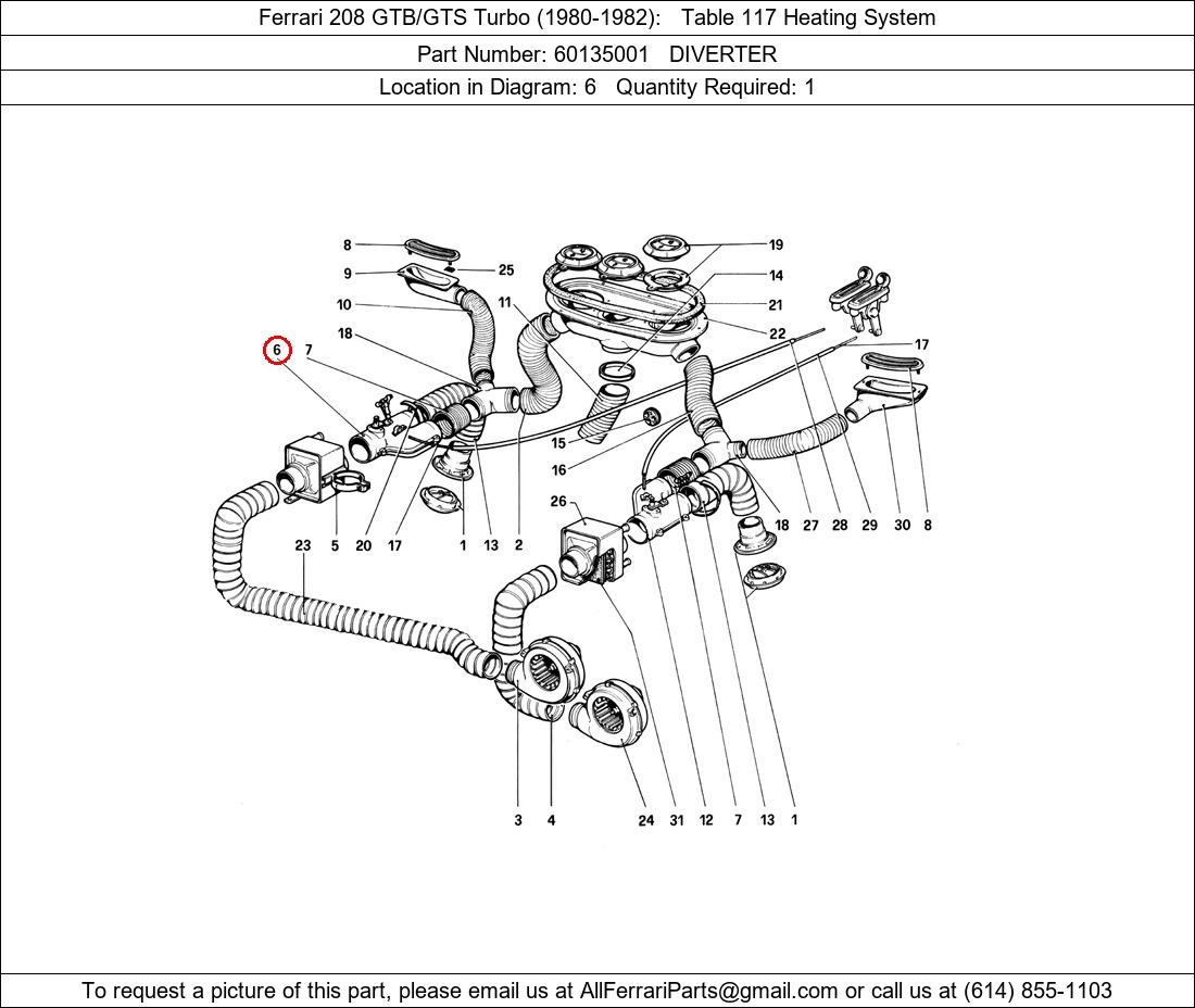 Ferrari Part 60135001