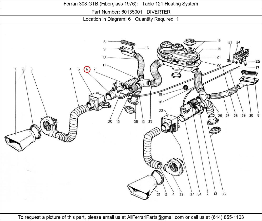 Ferrari Part 60135001