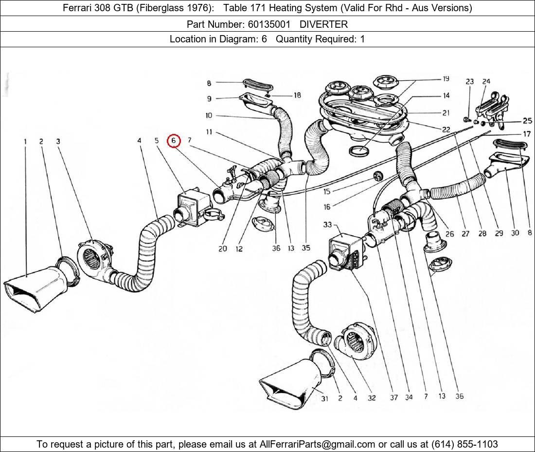 Ferrari Part 60135001