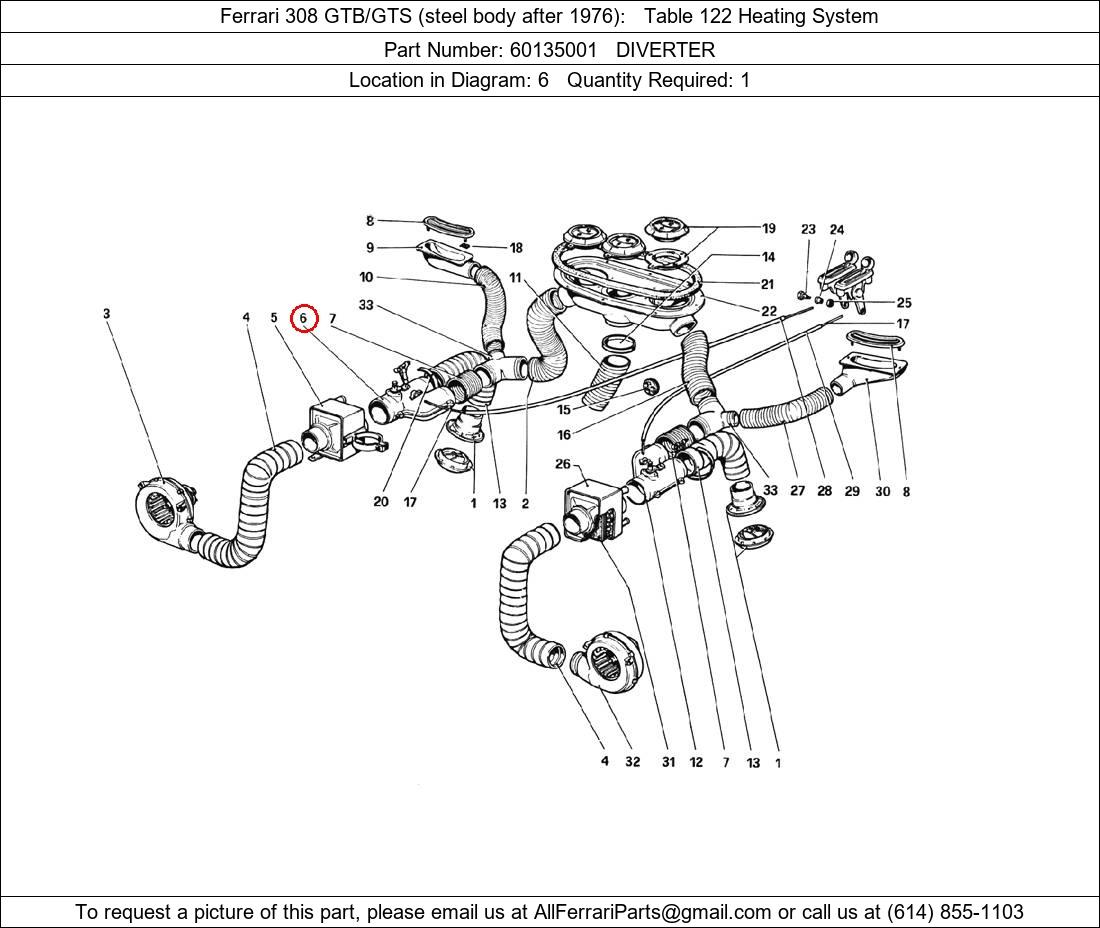 Ferrari Part 60135001