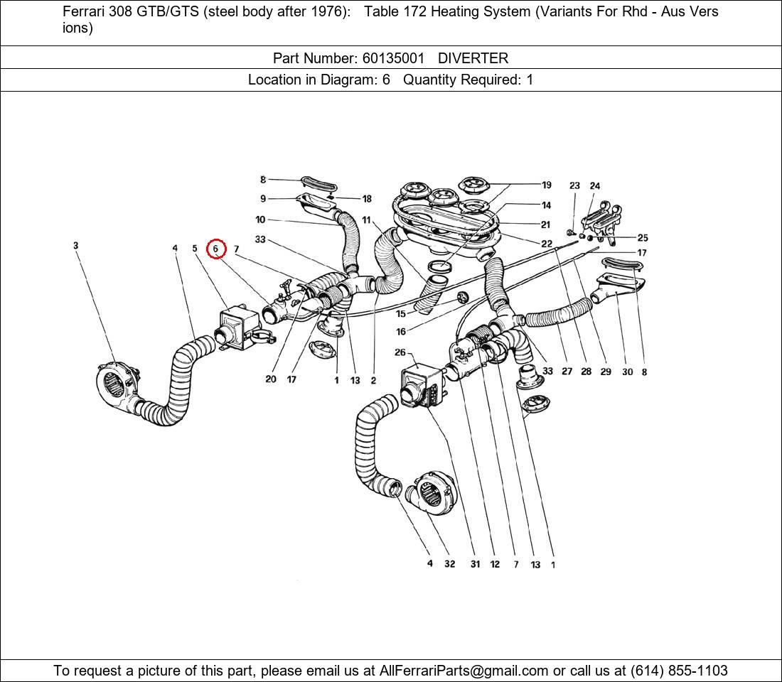 Ferrari Part 60135001