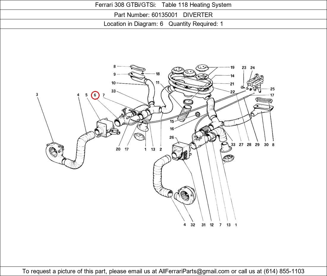 Ferrari Part 60135001