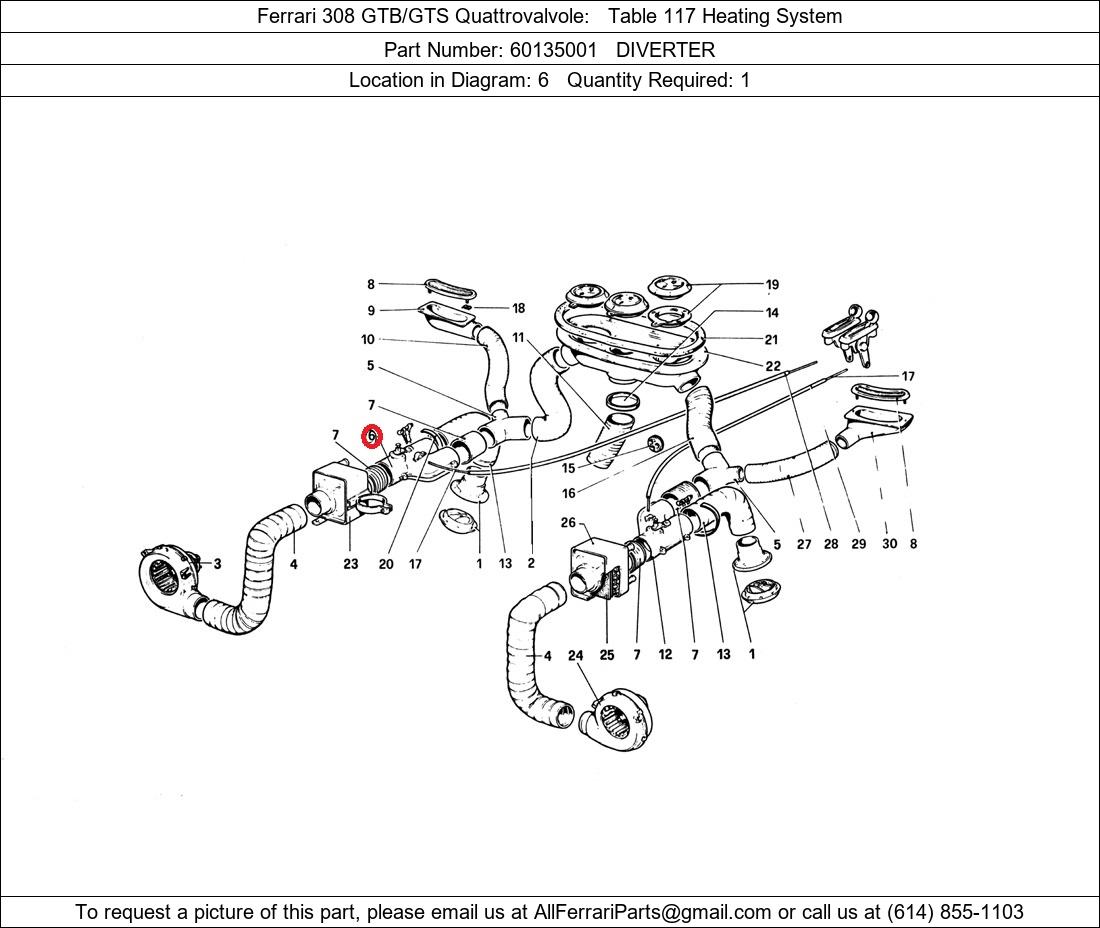 Ferrari Part 60135001