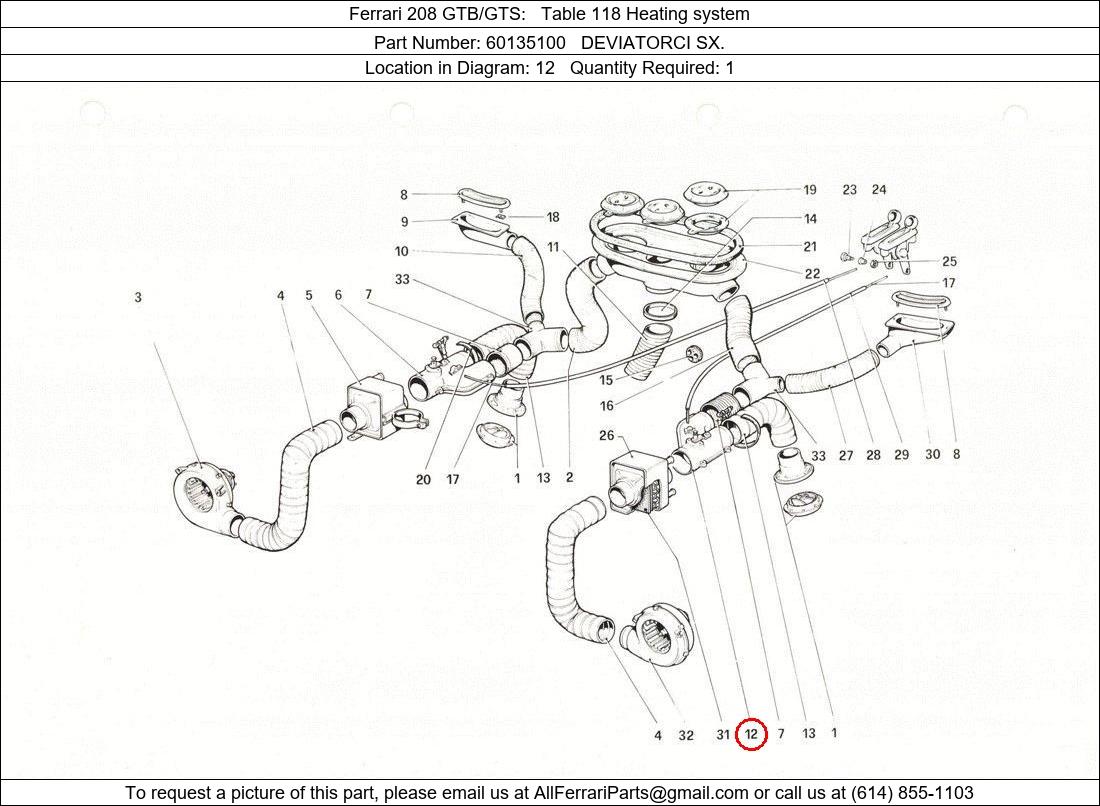 Ferrari Part 60135100