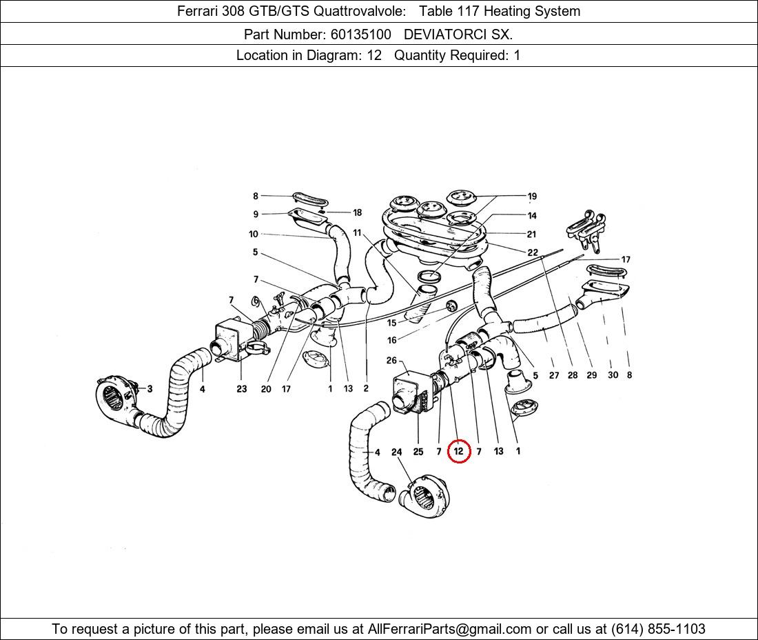 Ferrari Part 60135100