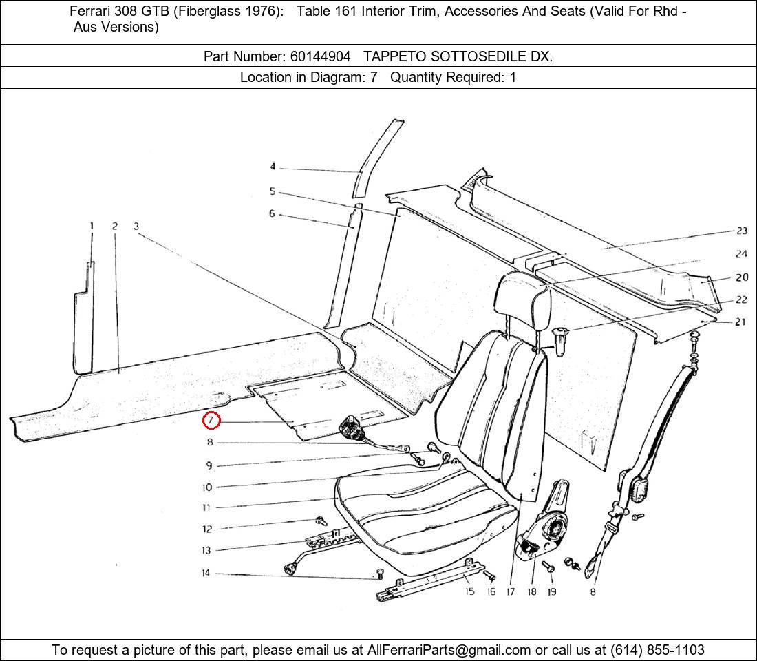 Ferrari Part 60144904