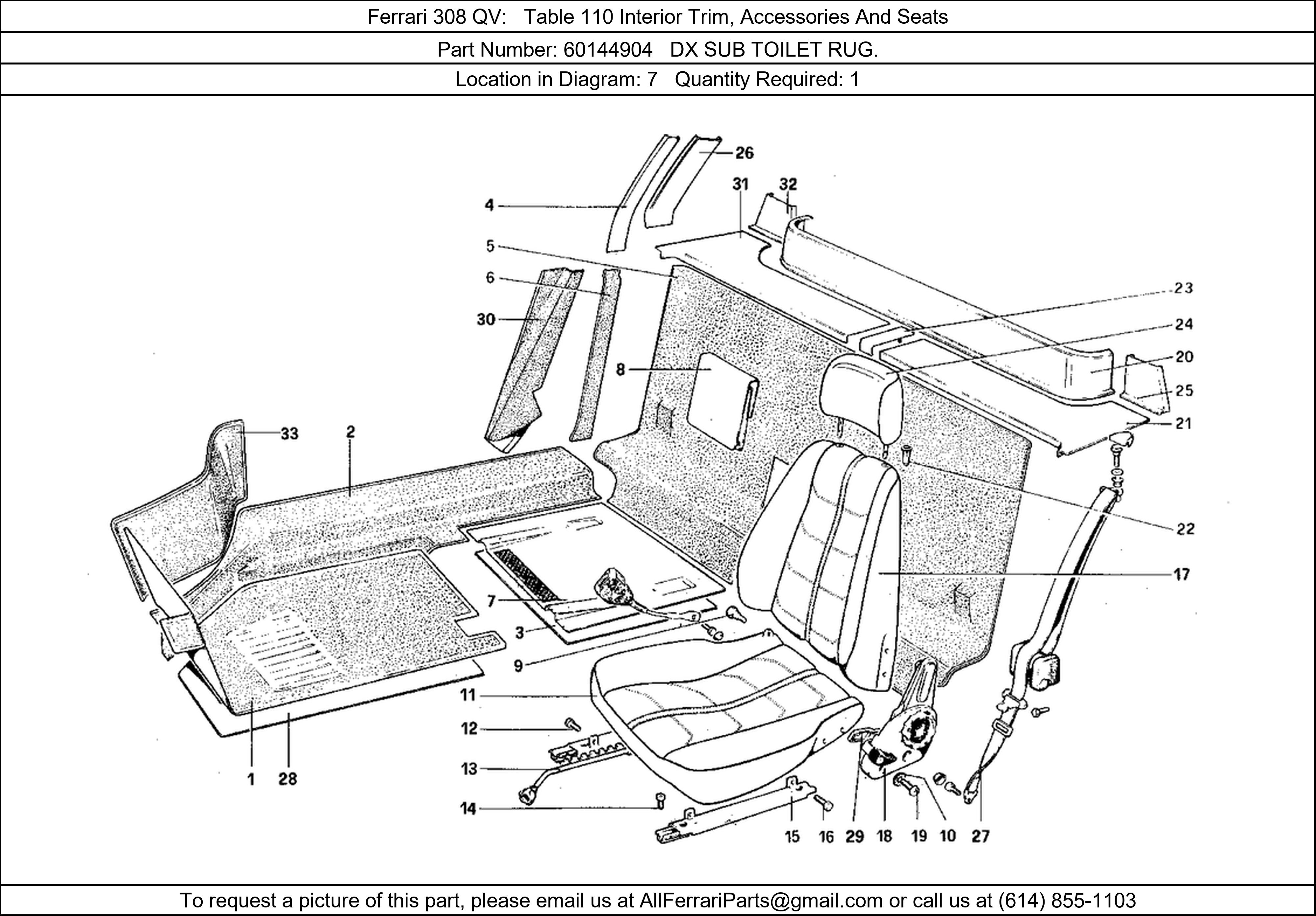 Ferrari Part 60144904