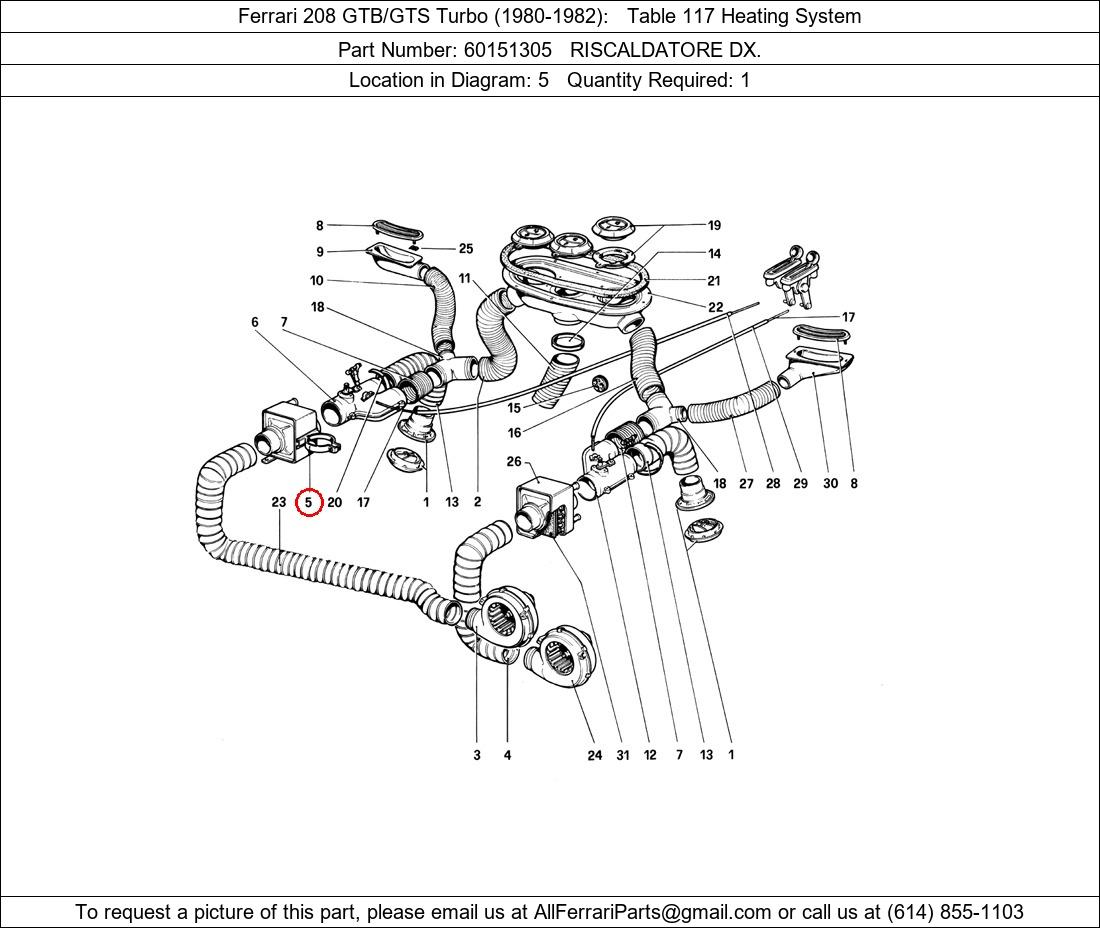 Ferrari Part 60151305