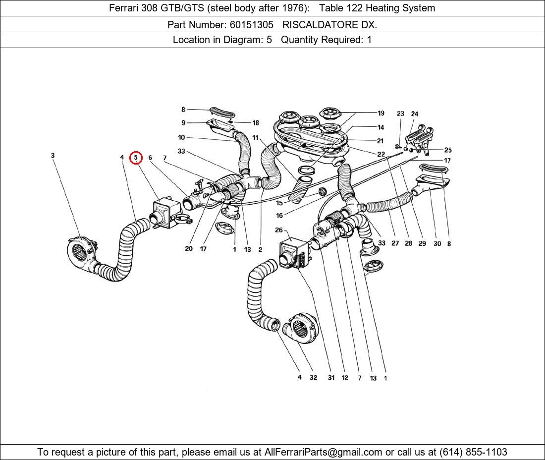 Ferrari Part 60151305