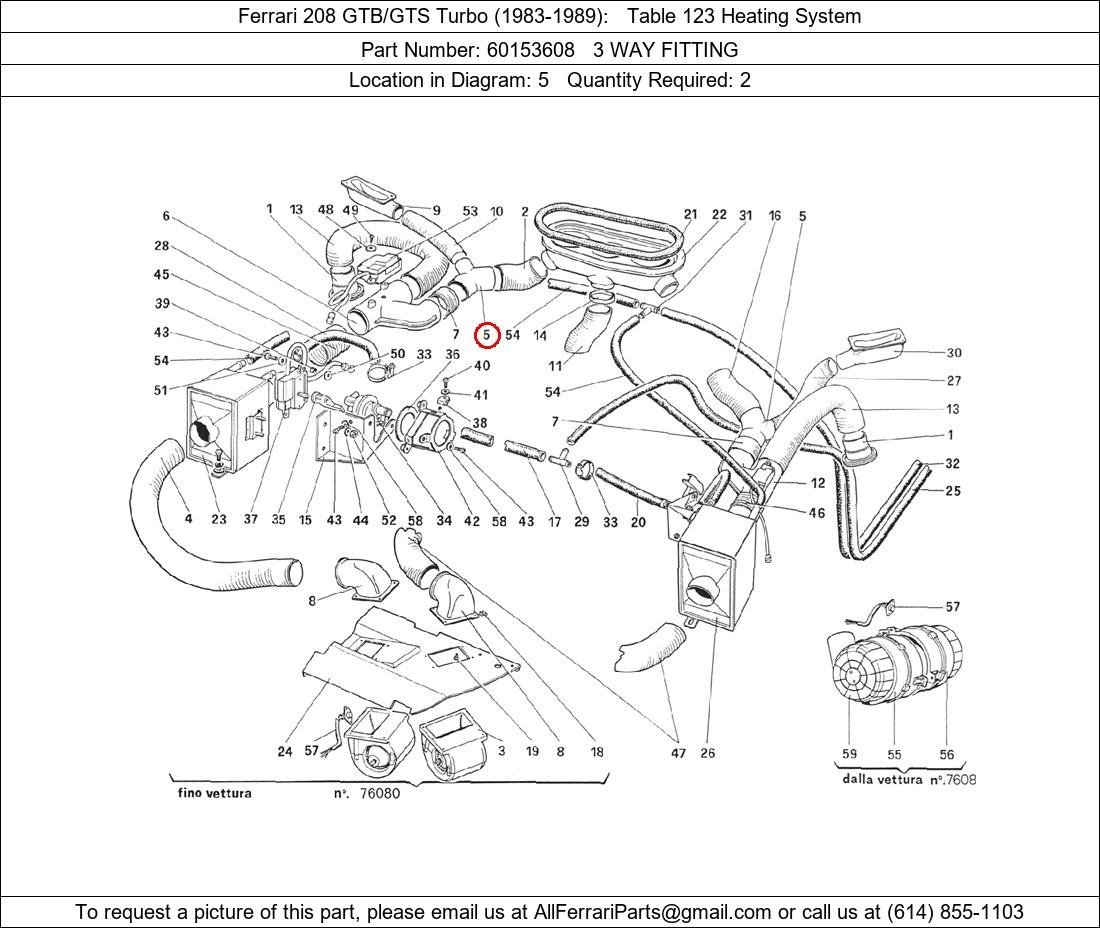 Ferrari Part 60153608