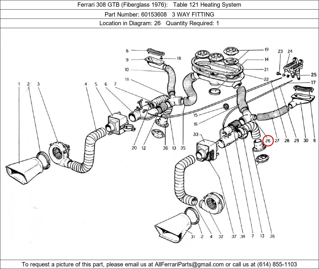 Ferrari Part 60153608