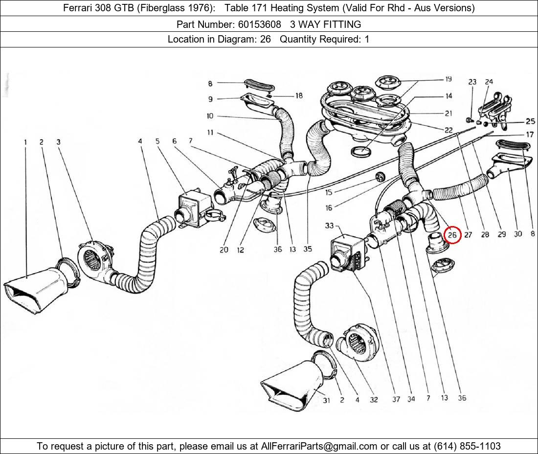 Ferrari Part 60153608