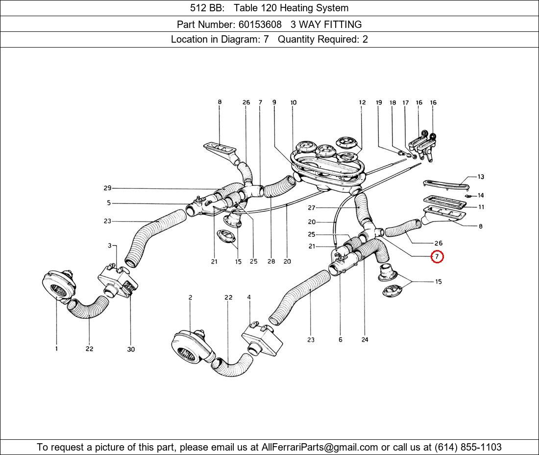 Ferrari Part 60153608