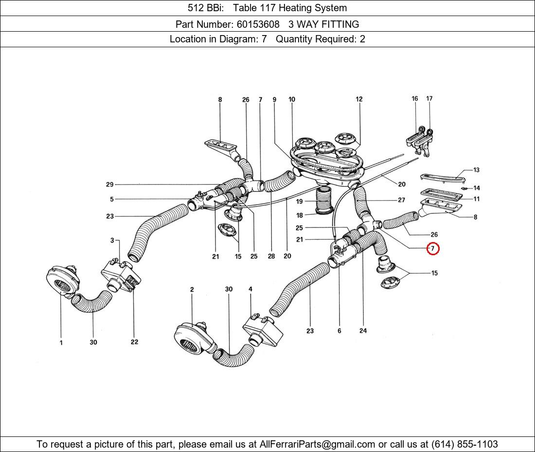 Ferrari Part 60153608