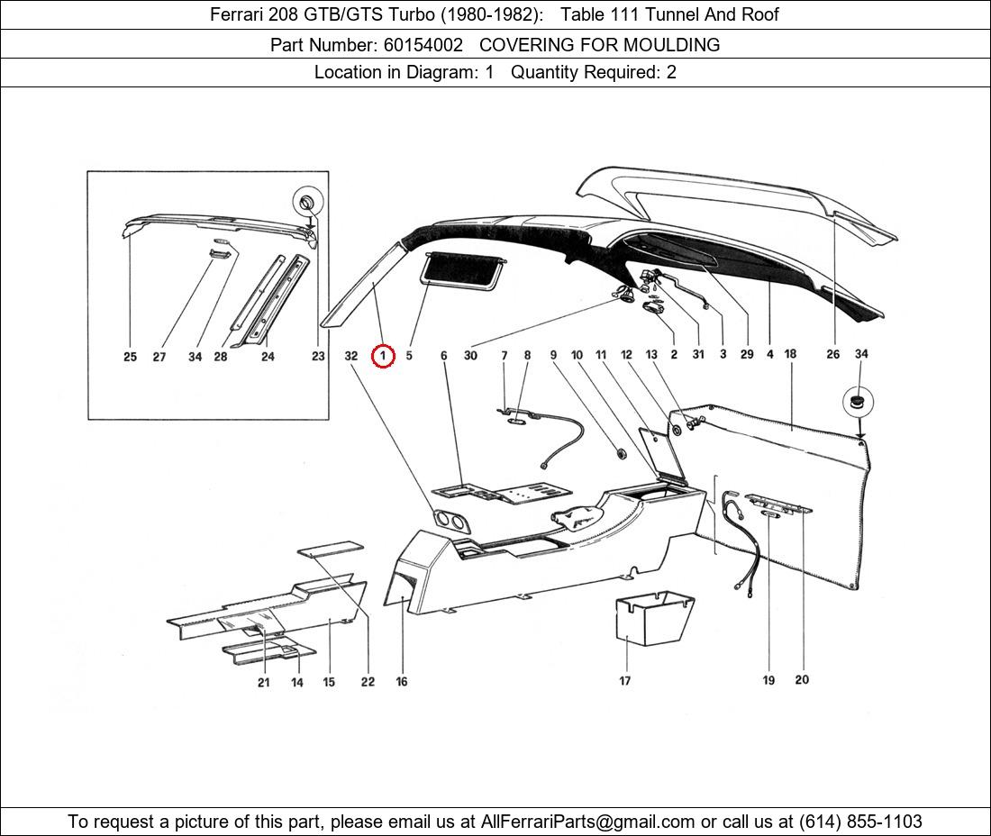 Ferrari Part 60154002