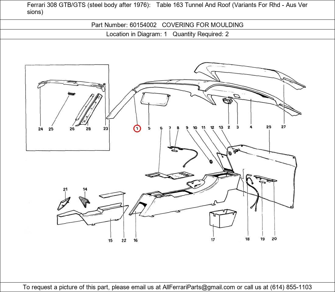 Ferrari Part 60154002