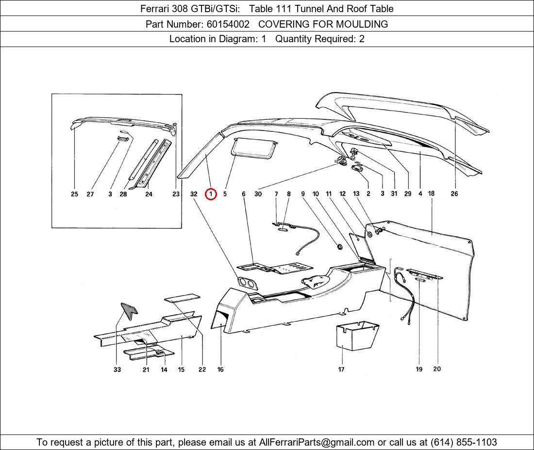 Ferrari Part 60154002