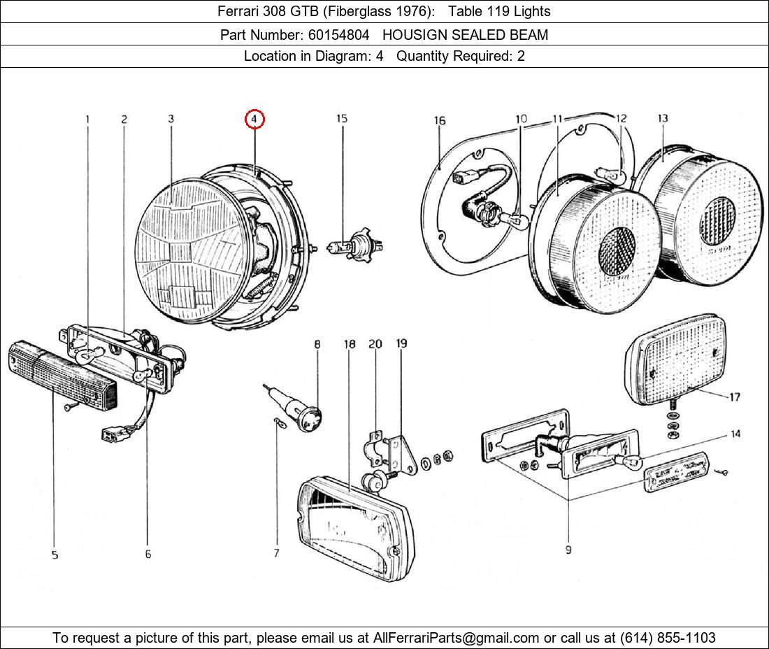 Ferrari Part 60154804