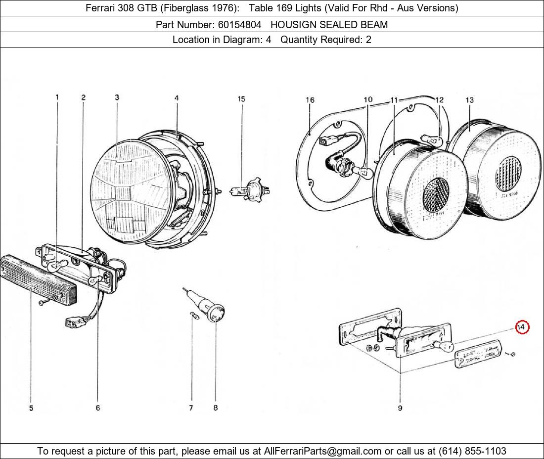 Ferrari Part 60154804