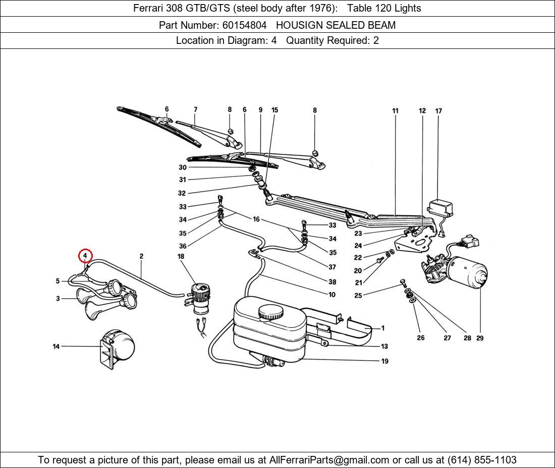 Ferrari Part 60154804