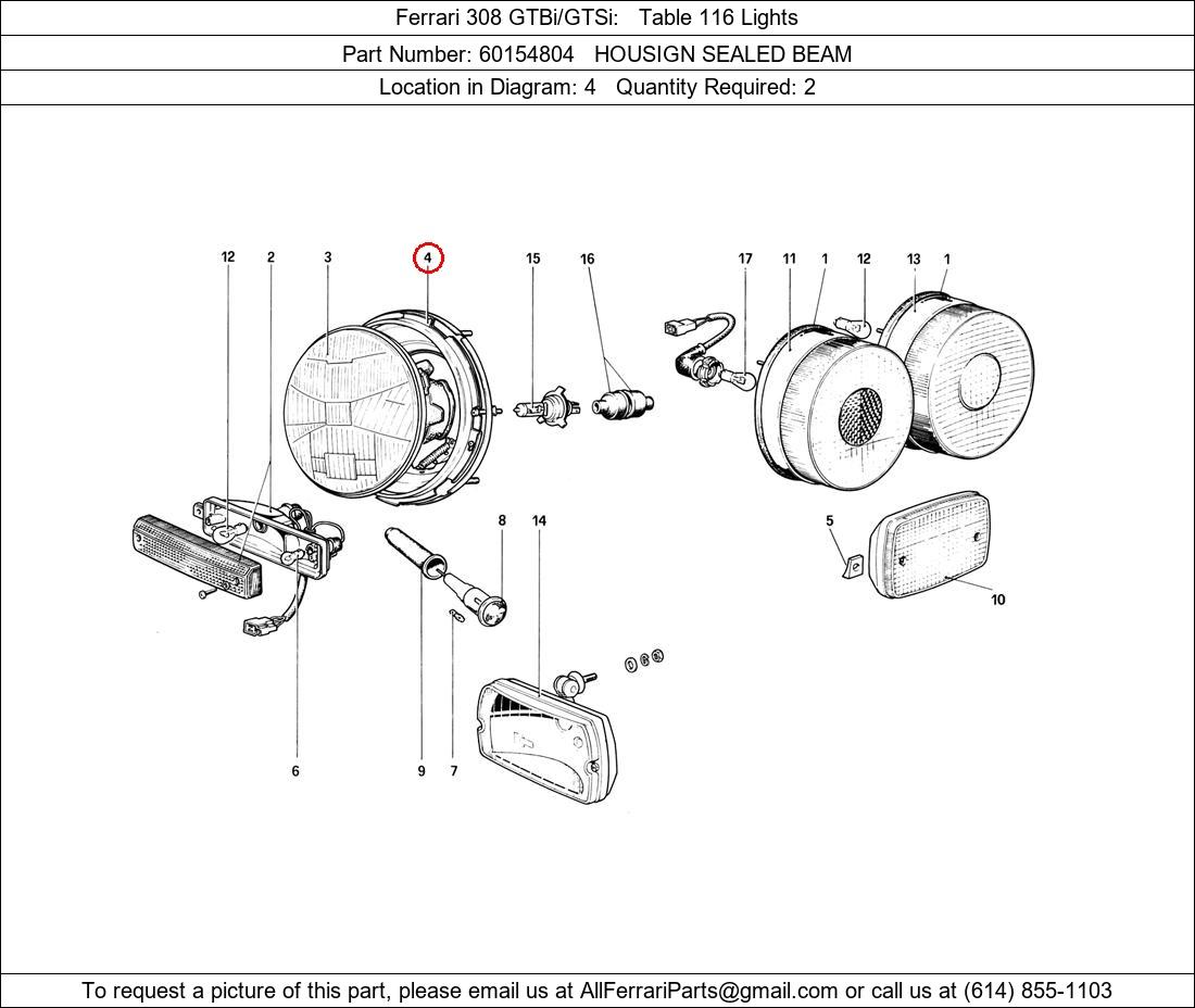 Ferrari Part 60154804