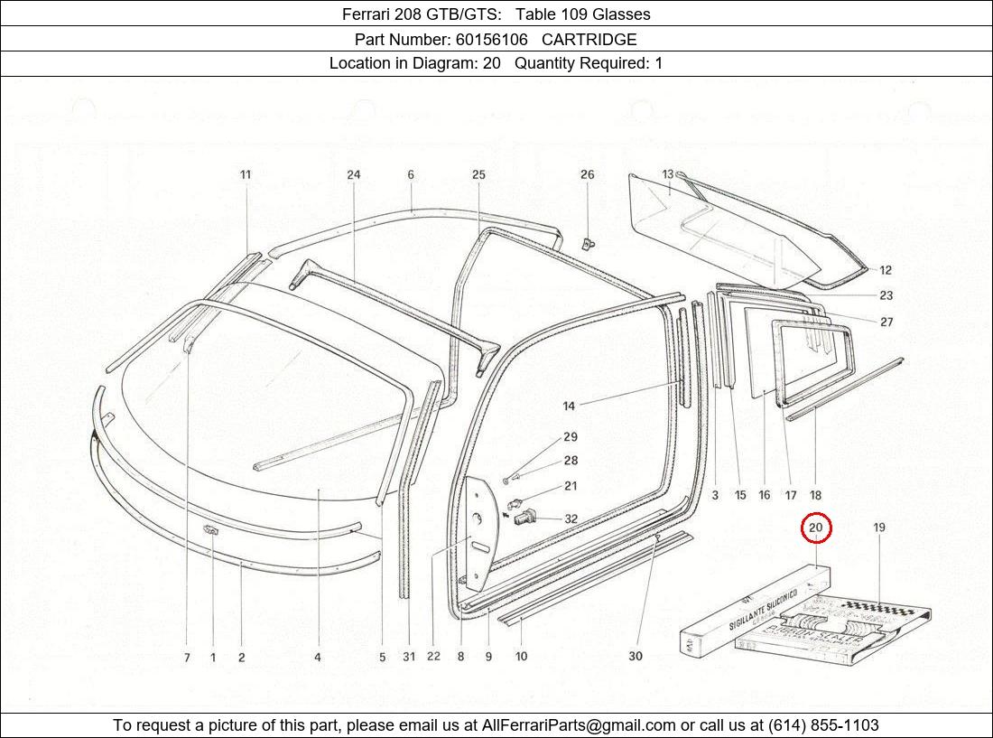 Ferrari Part 60156106