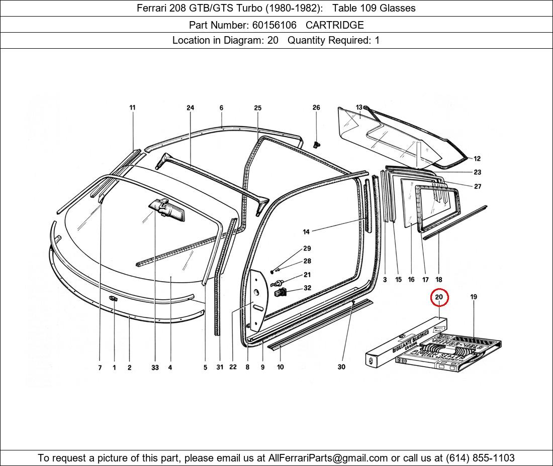 Ferrari Part 60156106