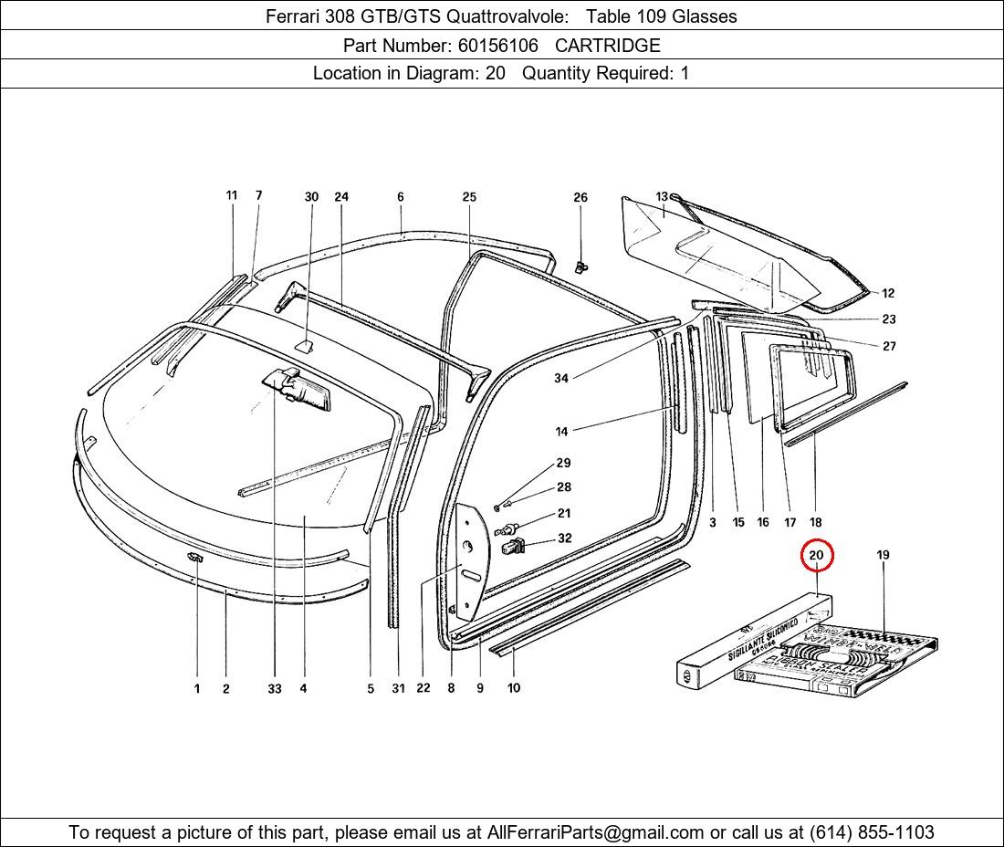 Ferrari Part 60156106