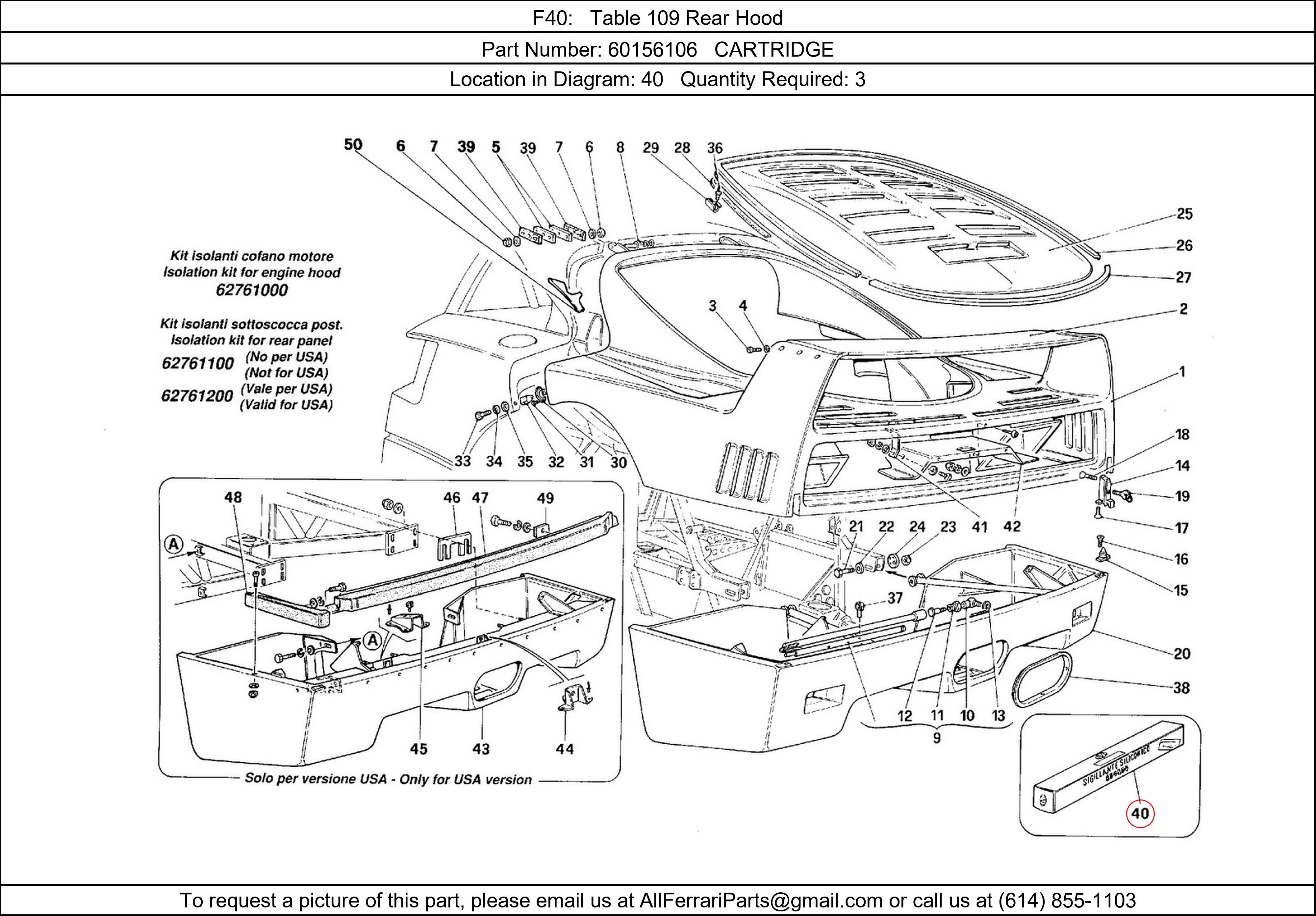 Ferrari Part 60156106