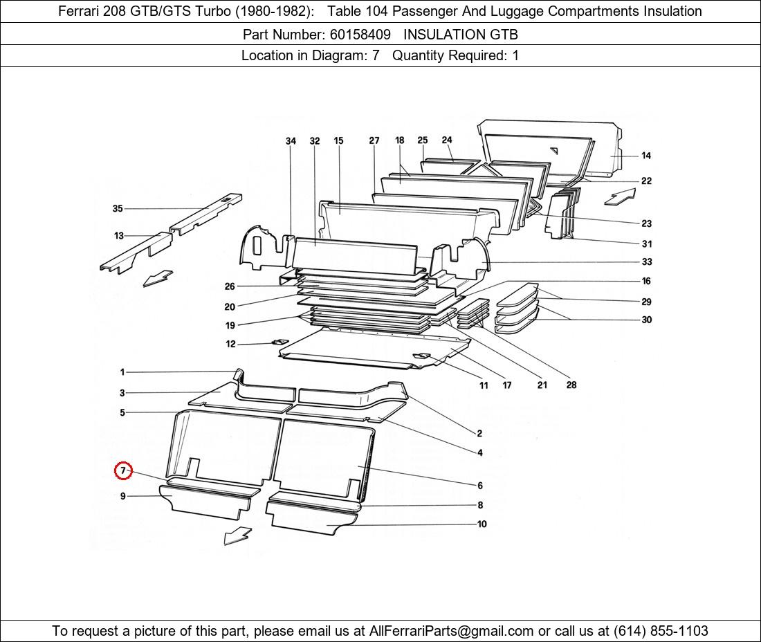 Ferrari Part 60158409