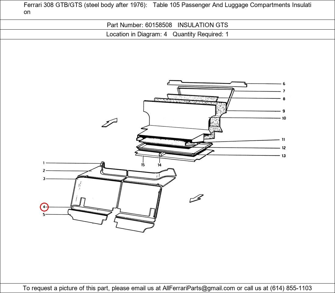 Ferrari Part 60158508