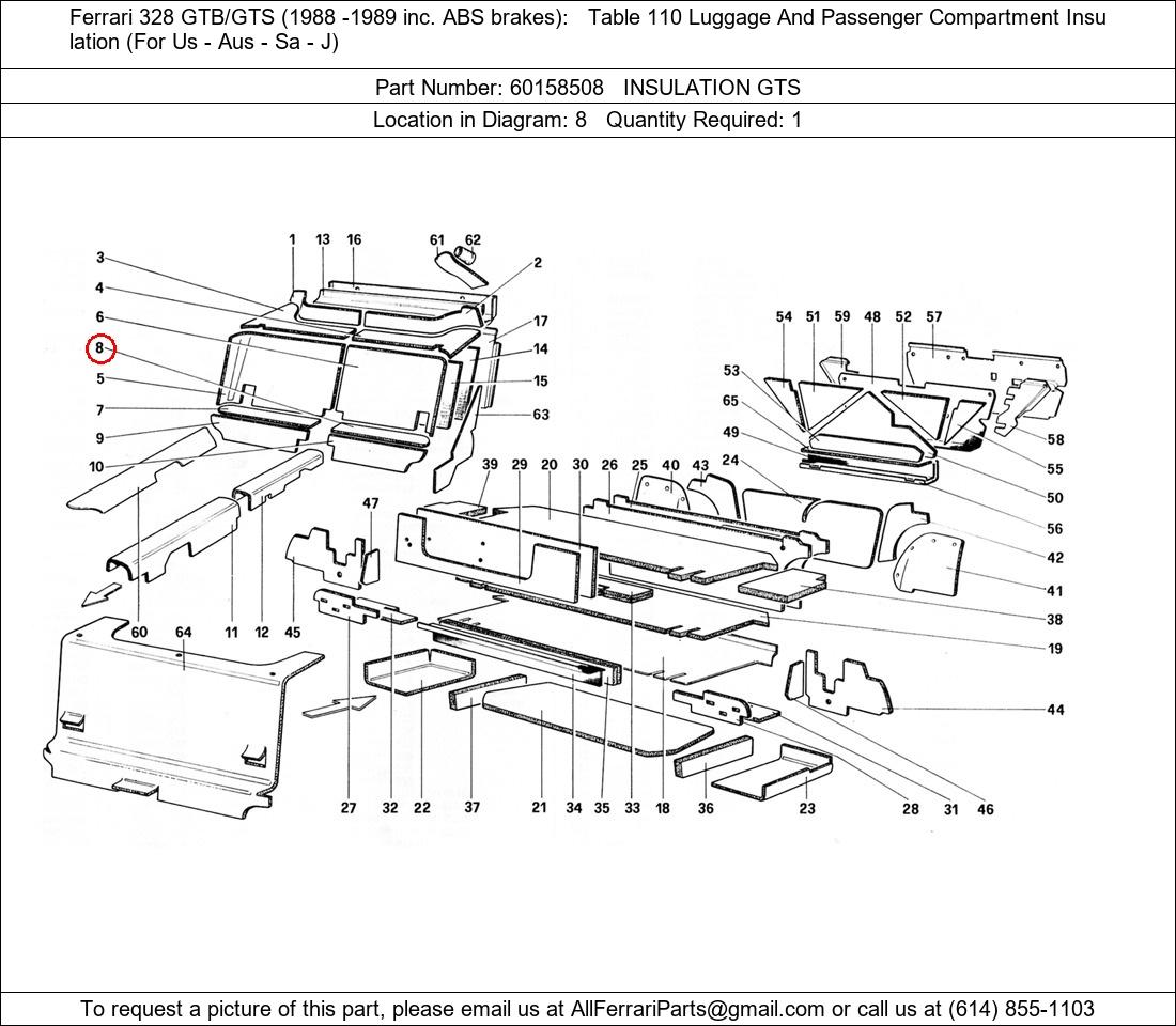 Ferrari Part 60158508