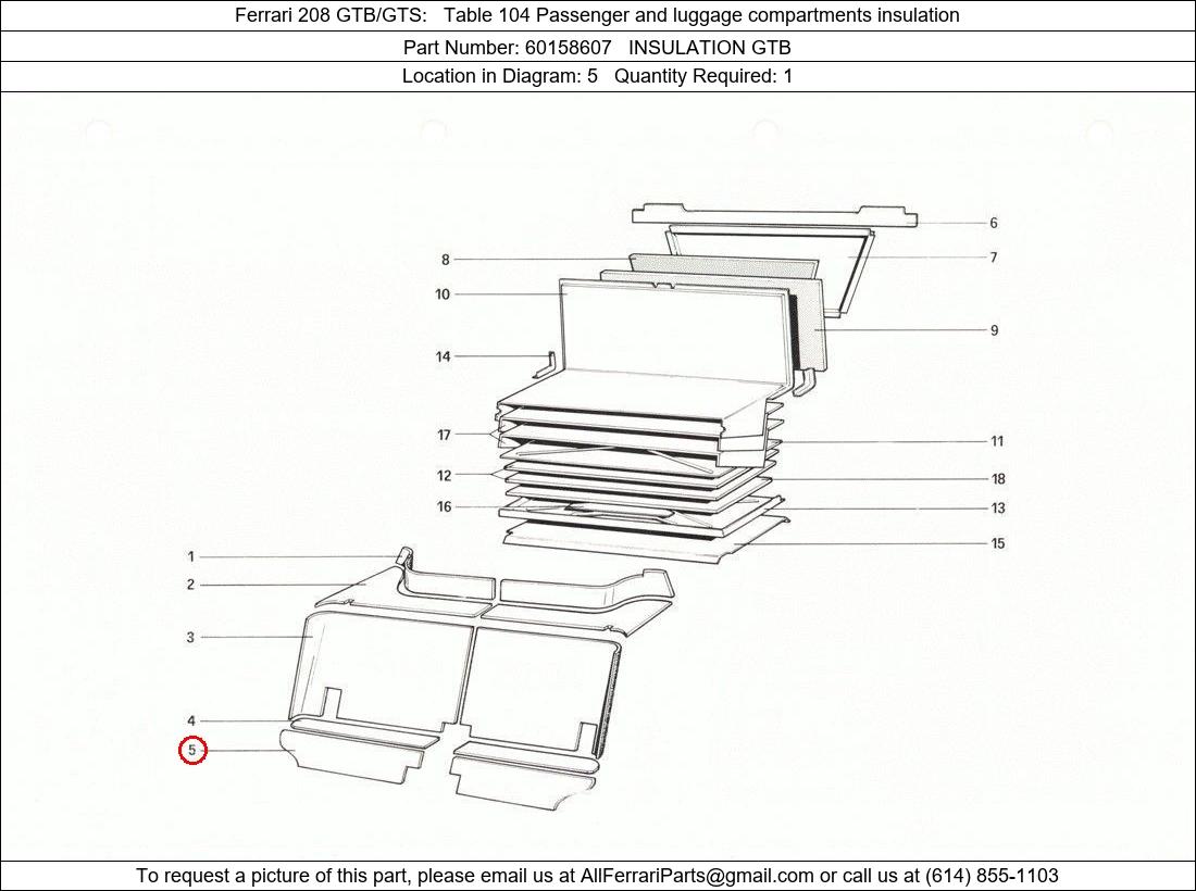 Ferrari Part 60158607