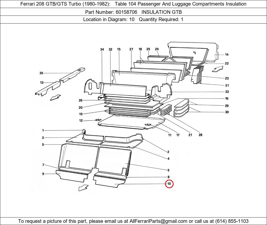 Ferrari Part 60158706