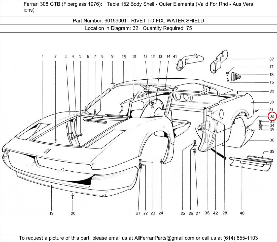 Ferrari Part 60159001