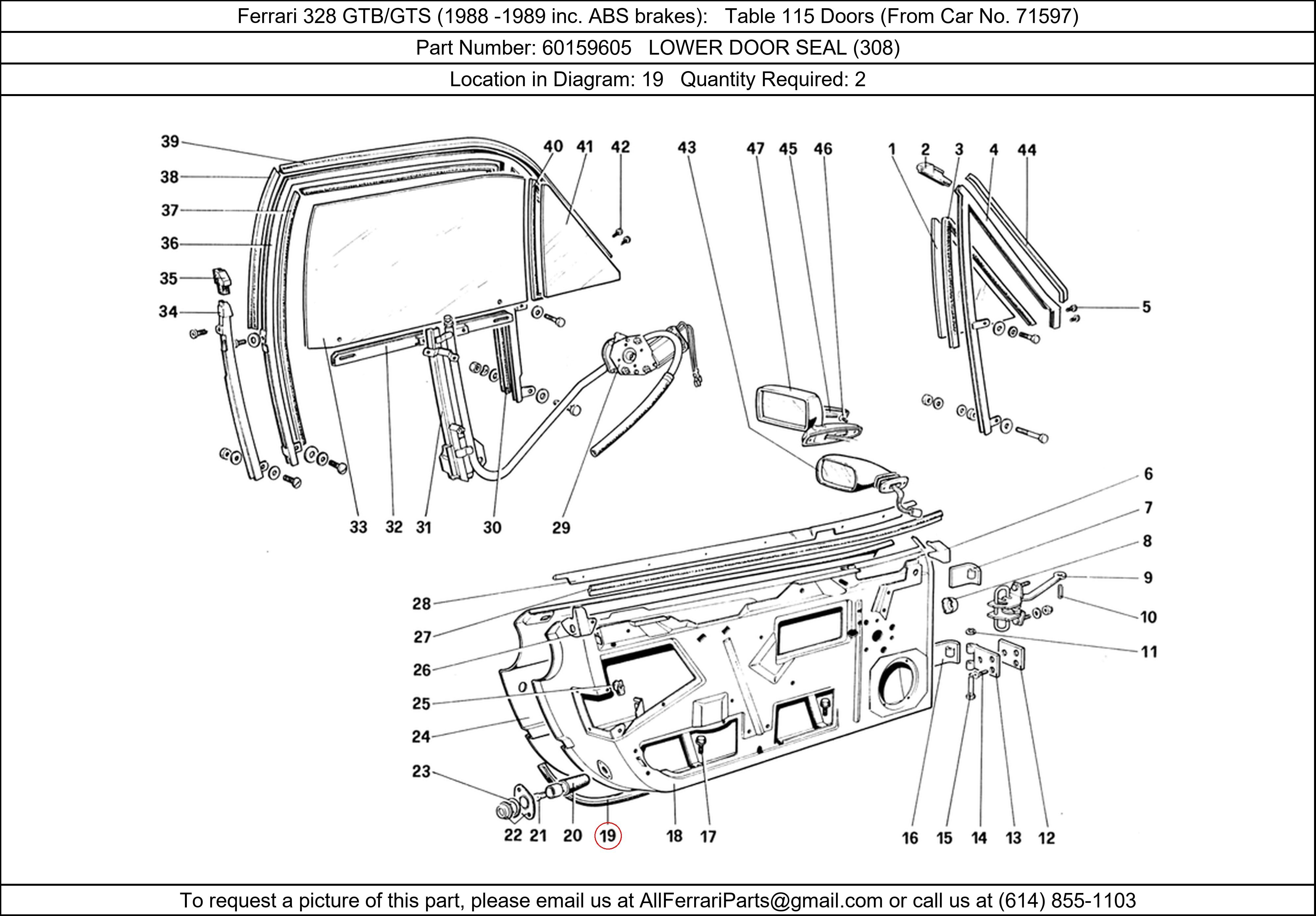 Ferrari Part 60159605