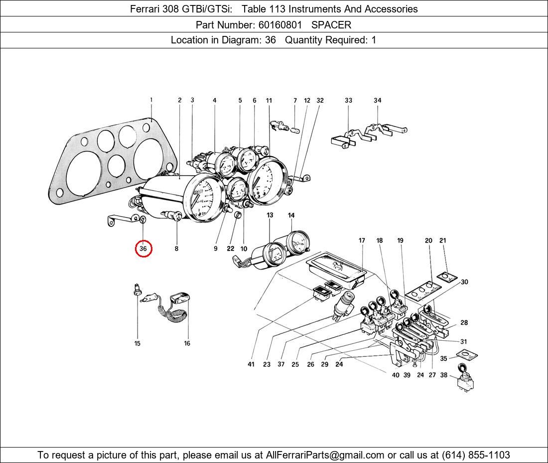 Ferrari Part 60160801