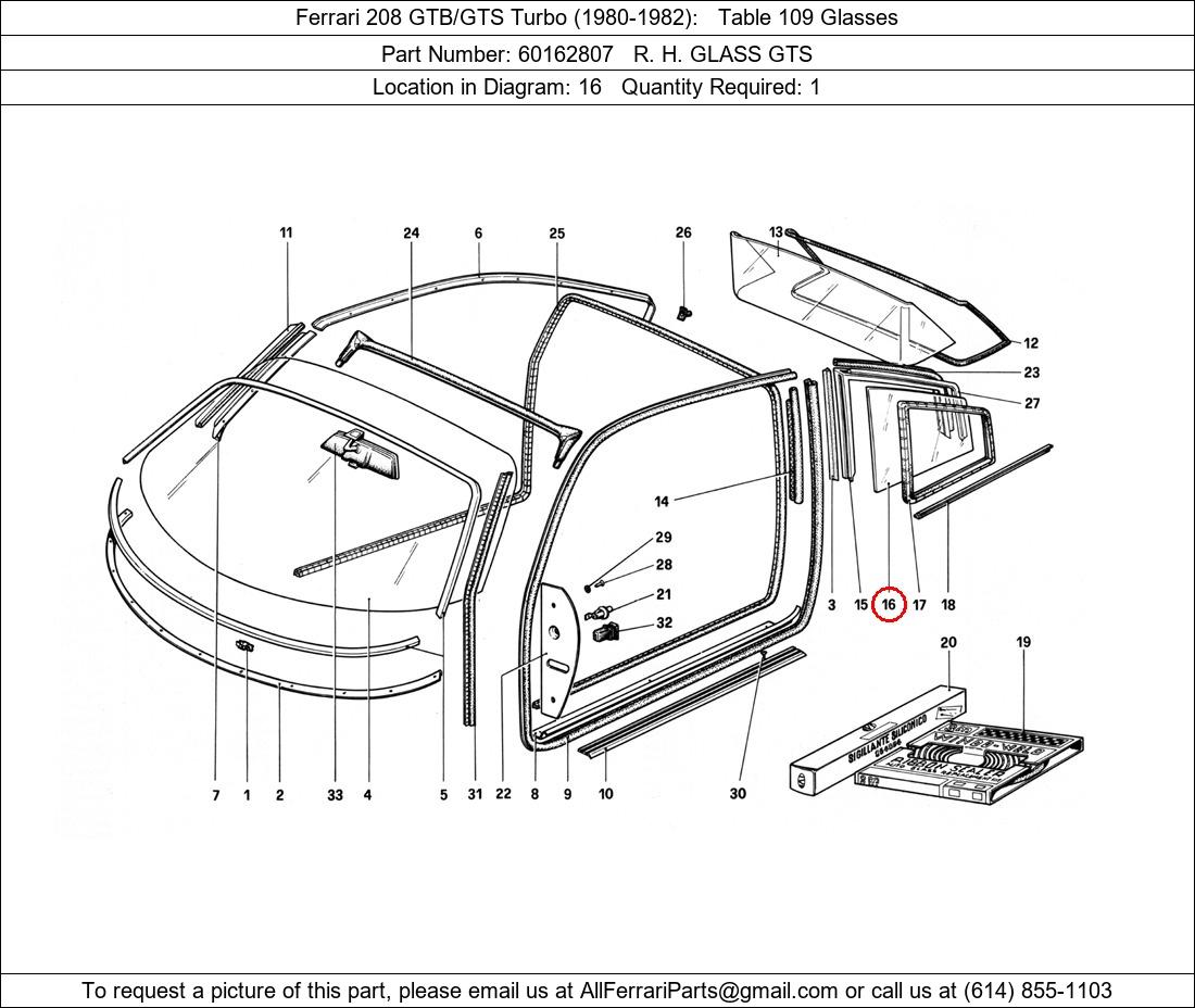 Ferrari Part 60162807