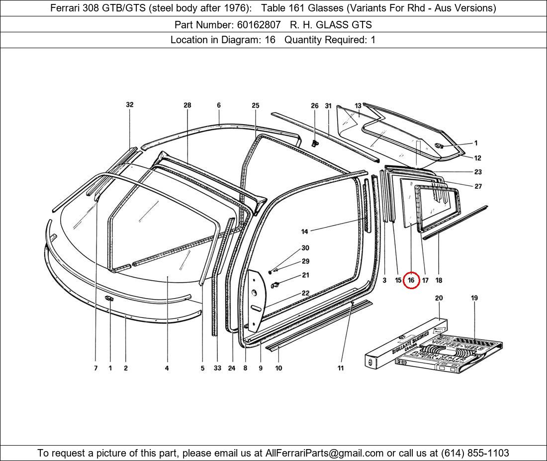 Ferrari Part 60162807