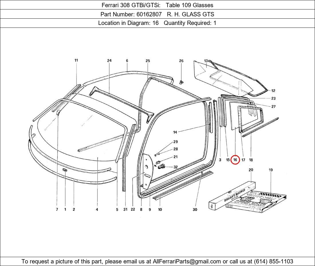 Ferrari Part 60162807