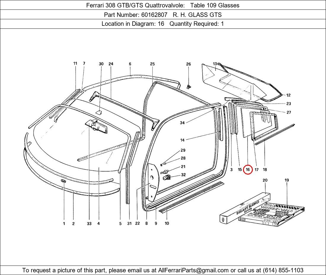 Ferrari Part 60162807