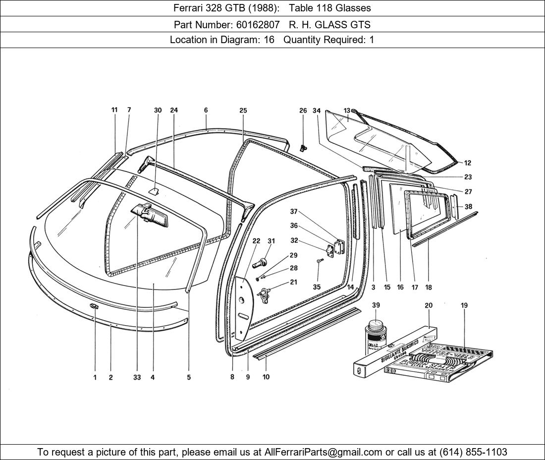 Ferrari Part 60162807